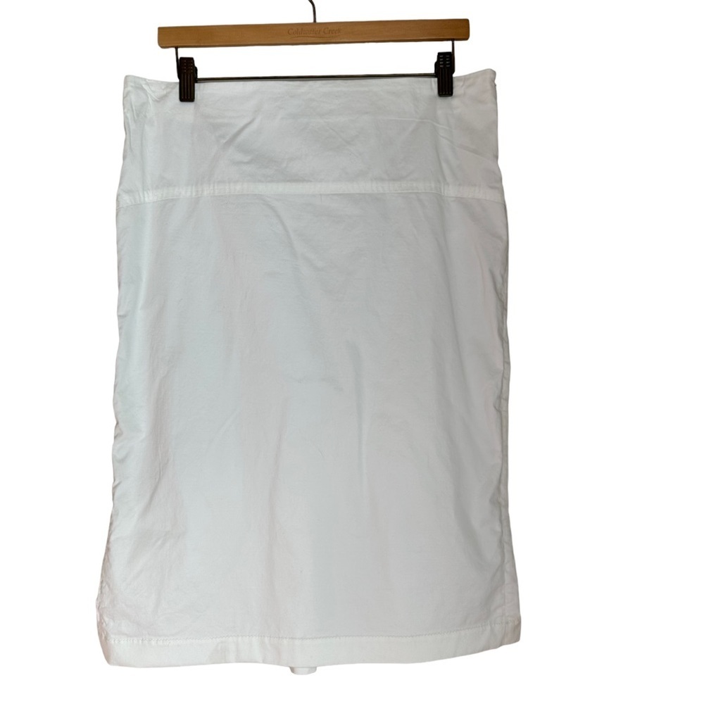Salvatore Ferragamo Women's White Pleated Midi Skirts Size: 46 (10)